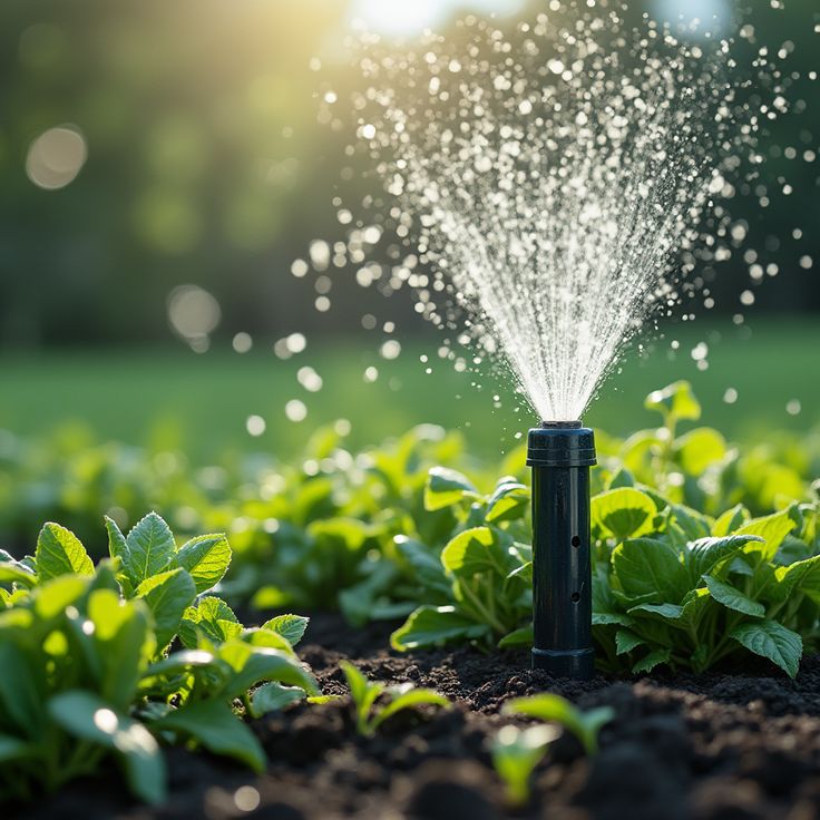 تمديد شبكات الري بالرياض