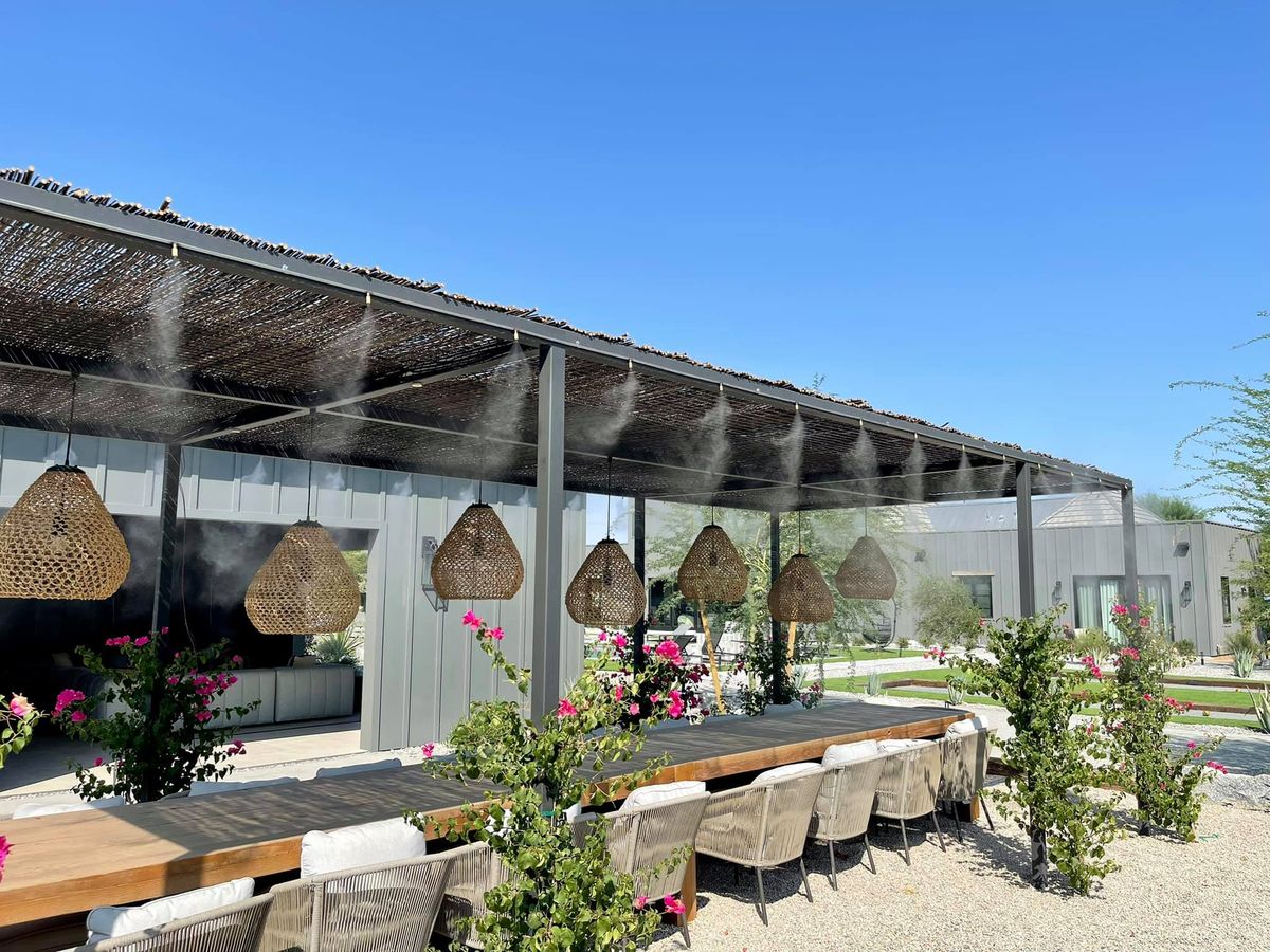 تركيب شبكات الضباب والرذاذ بالرياض