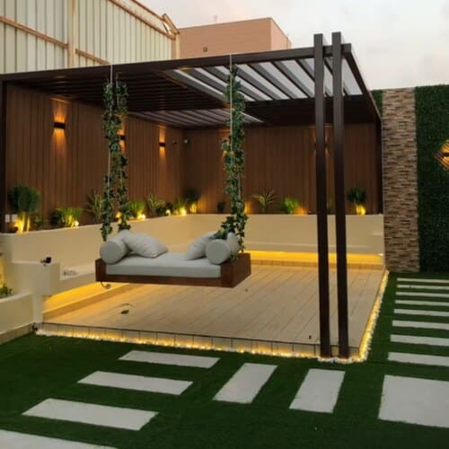 تصميم جلسات خارجية بالدمام