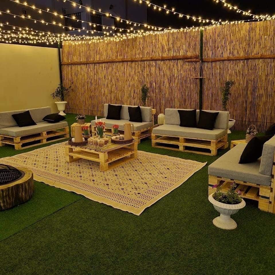 شركة تصميم جلسات خارجية بجدة