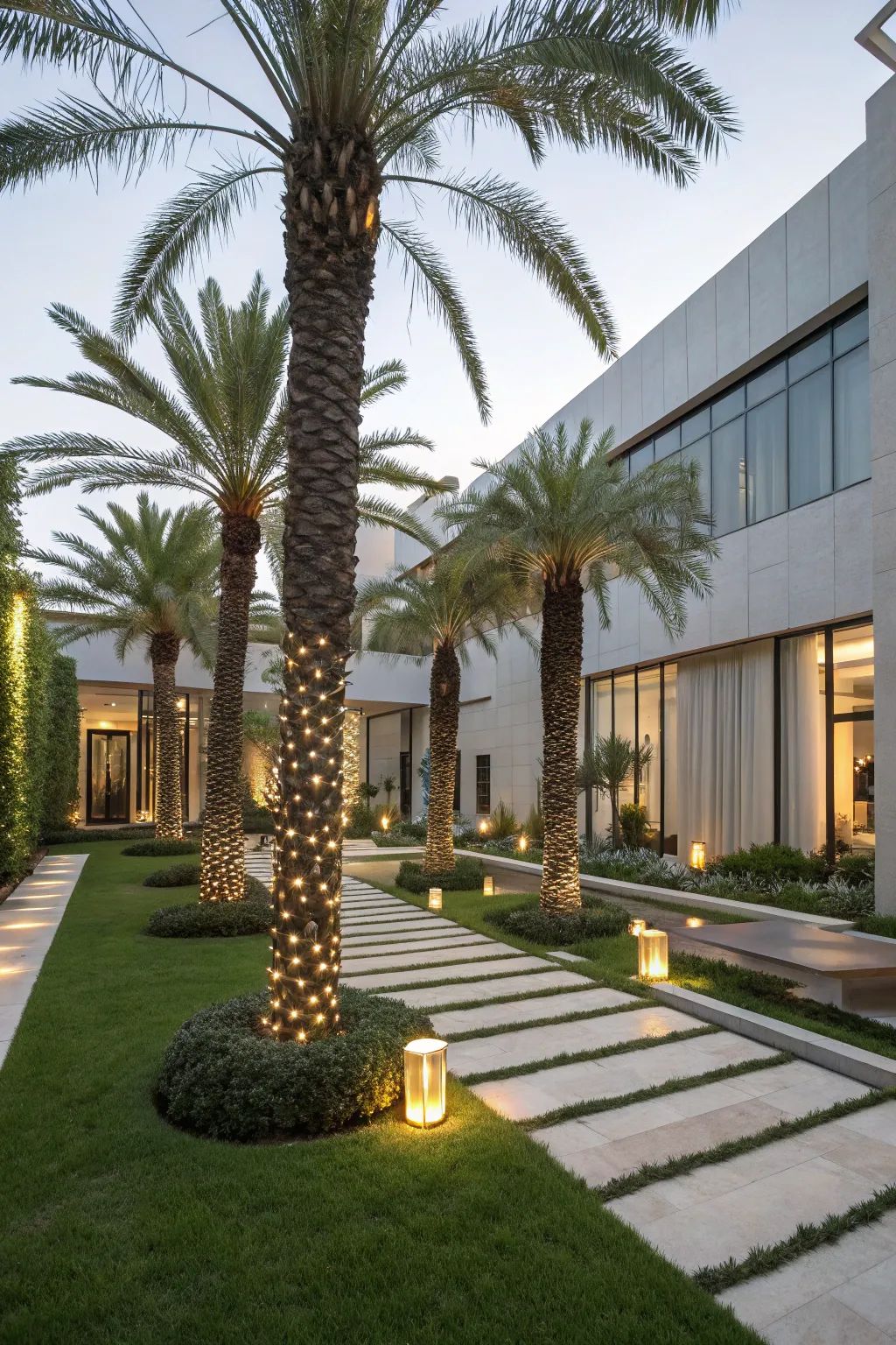 تكريب النخيل بجدة