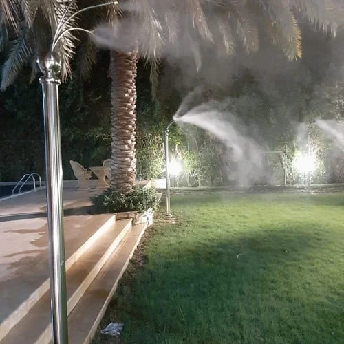 تركيب شبكات الضباب والرذاذ بمكة