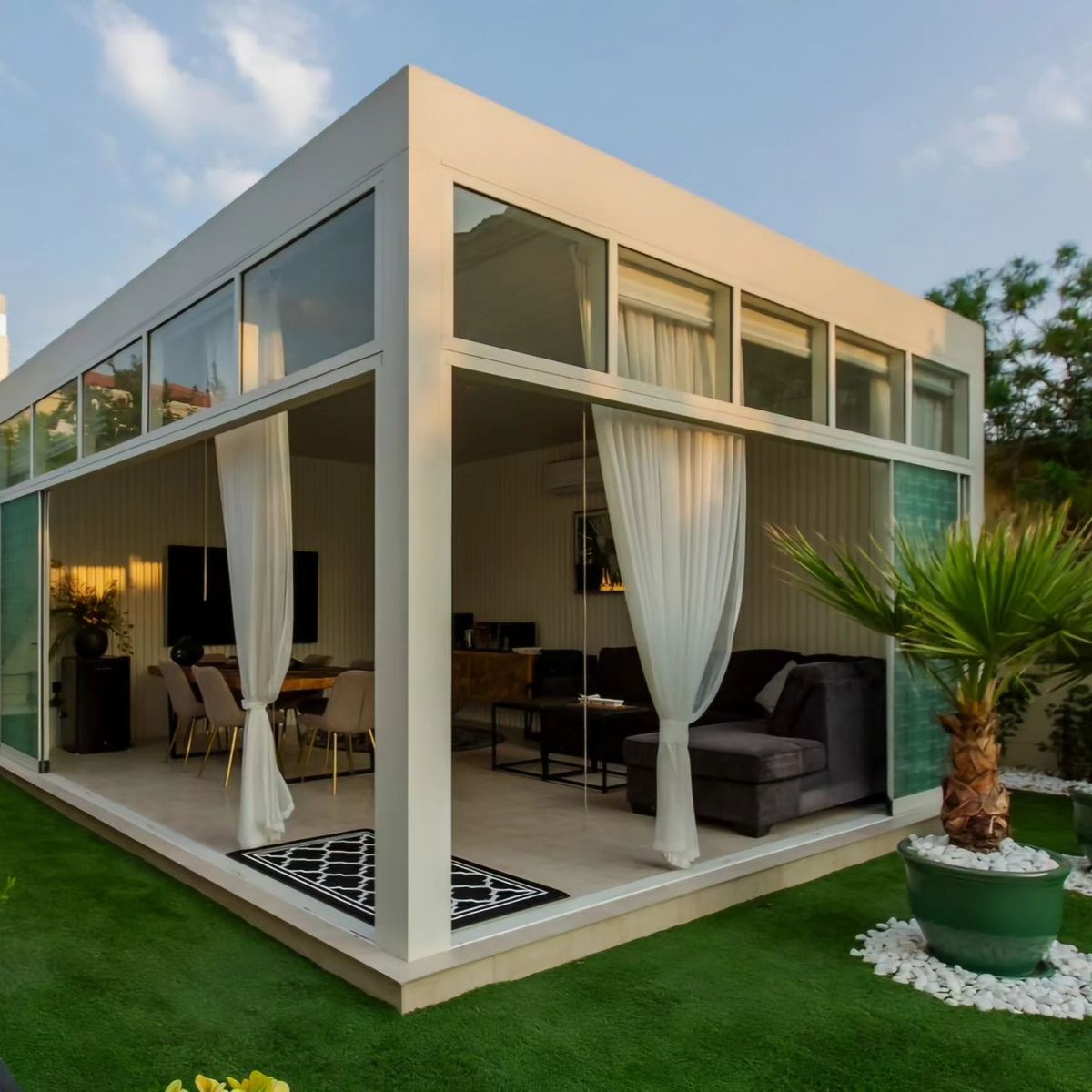 شركة تصميم غرف زجاجية بالرياض