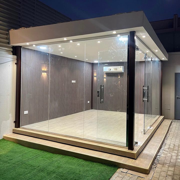 شركة تصميم غرف زجاجية بالرياض