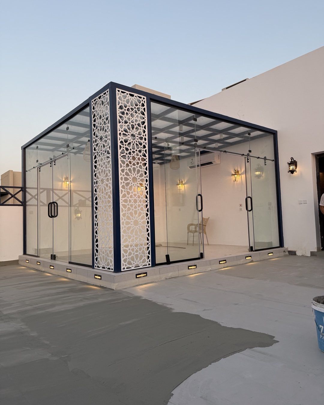 شركة تصميم غرف زجاجية بالرياض