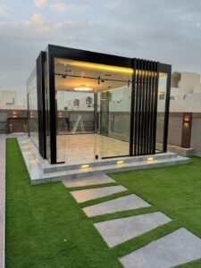 شركة تصميم غرف زجاجية بالجبيل