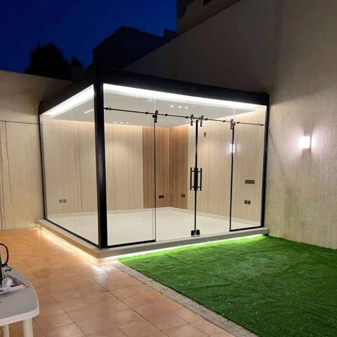 شركة تصميم غرف زجاجية بالمدينة المنورة