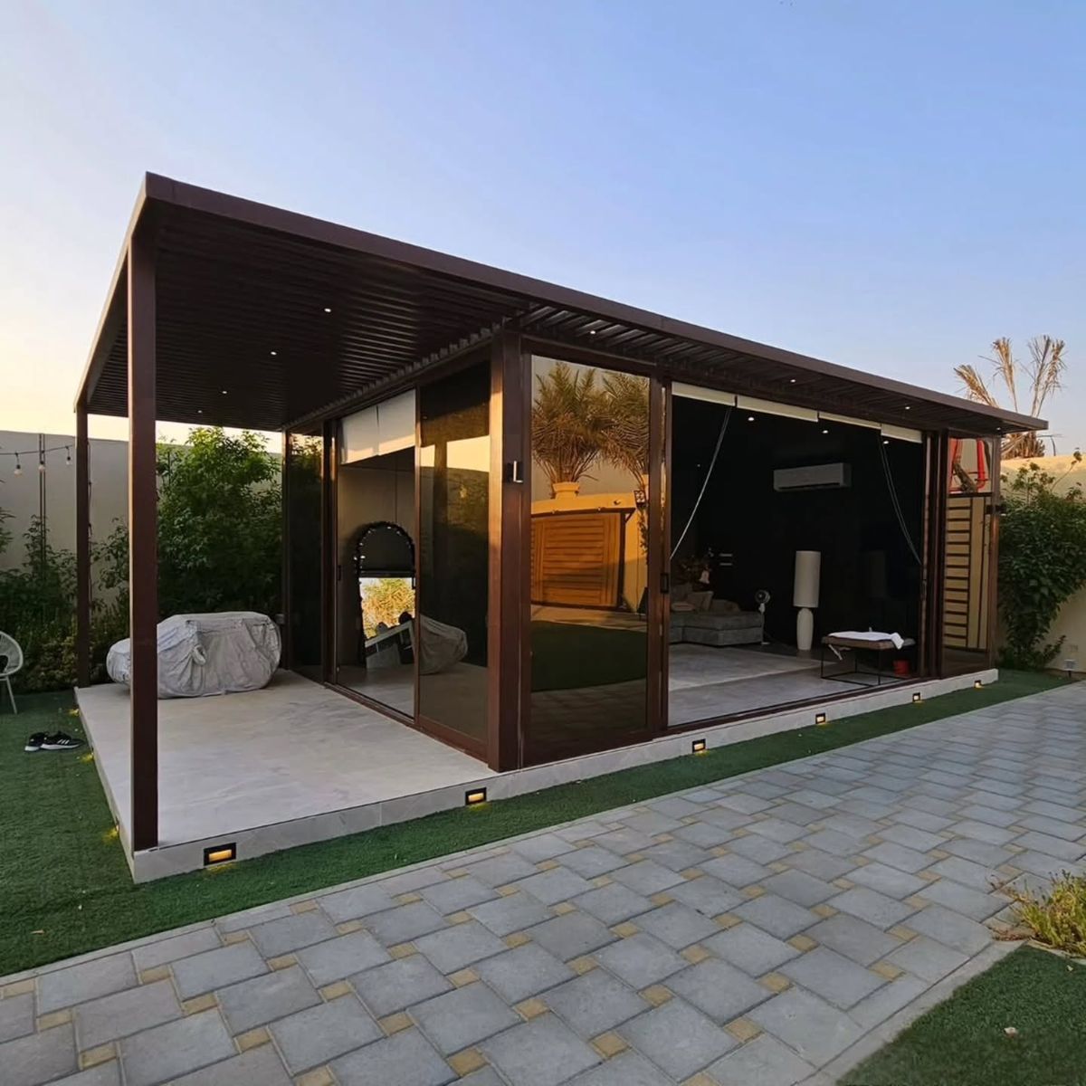 شركة تصميم غرف زجاجية بالمدينة المنورة